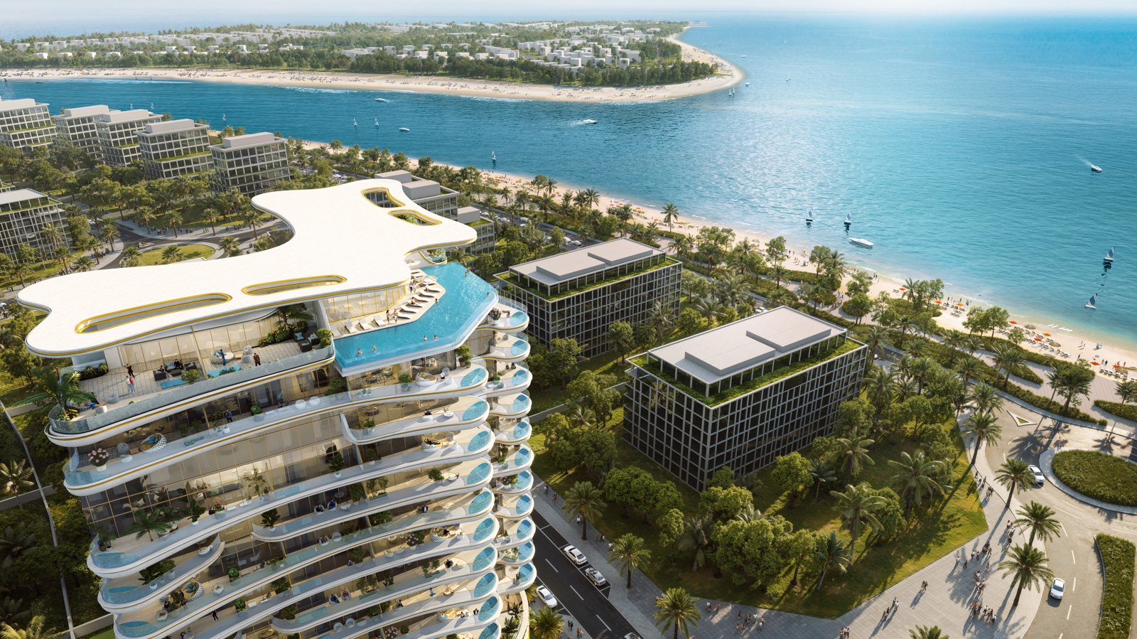 Beach Walk Grand by Imtiaz Developments in Dubai Islands