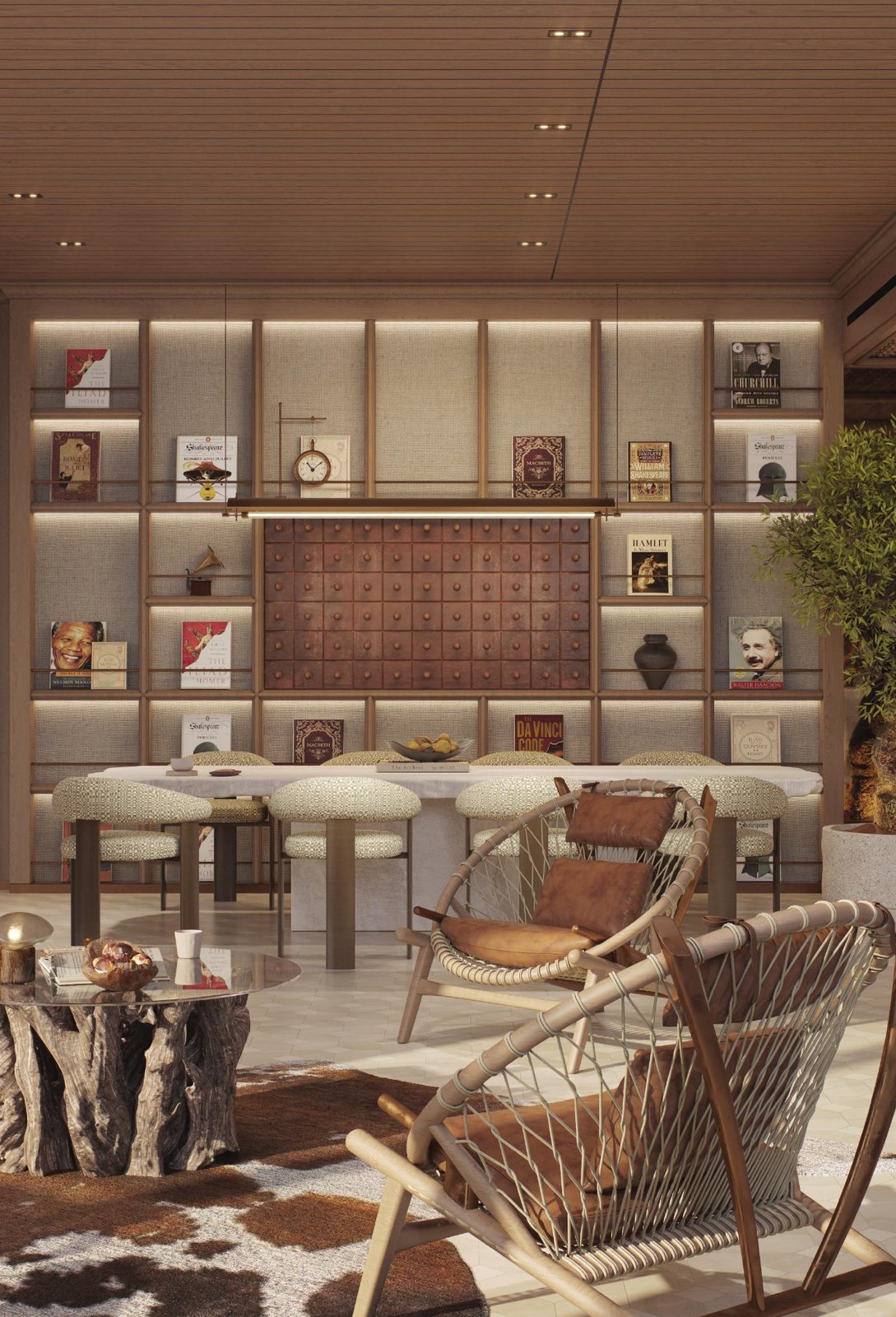 Resident lounge at The Archive by Imtiaz